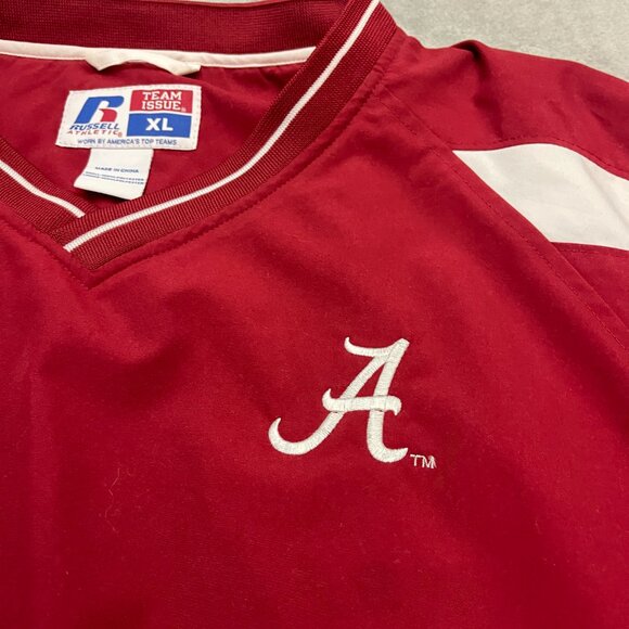Vintage RUSSELL ATHLETIC Alabama Crimson Tide TEAM ISSUE JACKET Size XL - Picture 4 of 8